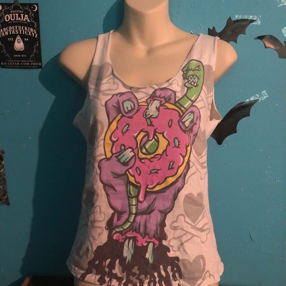 ❗️SOLD❗️Vintage Alesana doughnut zombie tee - Picture 5 of 5